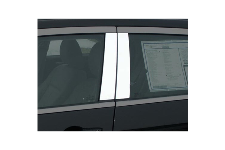 QAA Stainless 4-Pc Pillar Post Trim 05-08 Dodge Magnum - Click Image to Close